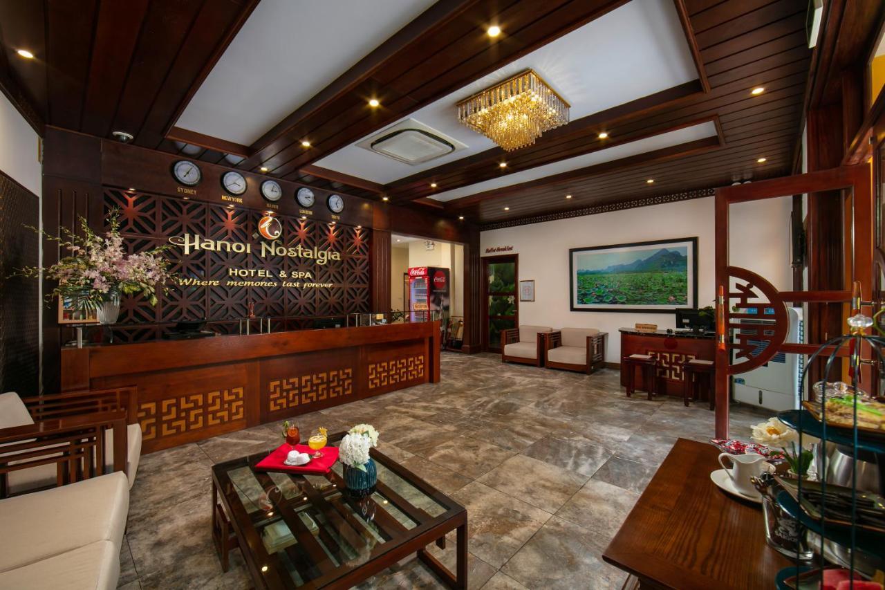 Hanoi Nostalgia Hotel & Spa Экстерьер фото