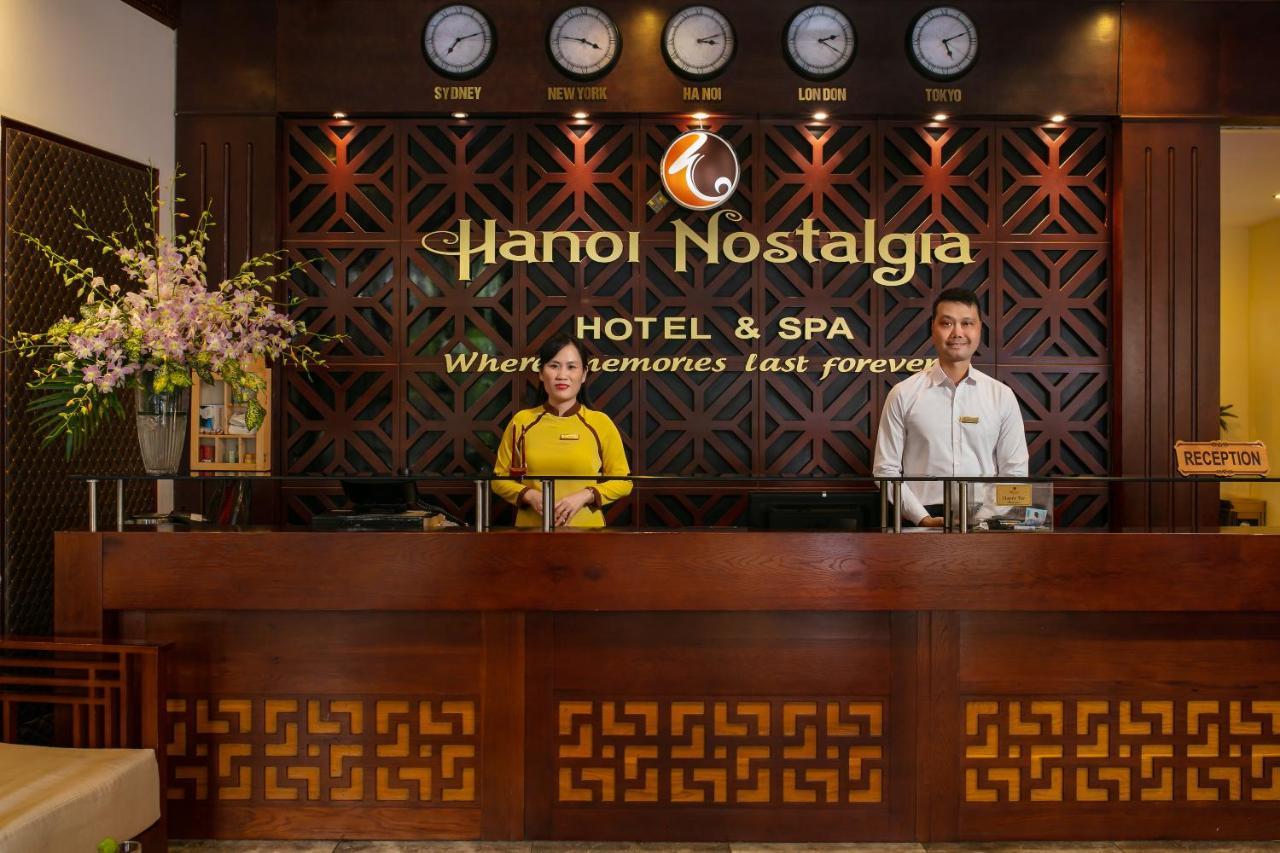 Hanoi Nostalgia Hotel & Spa Экстерьер фото
