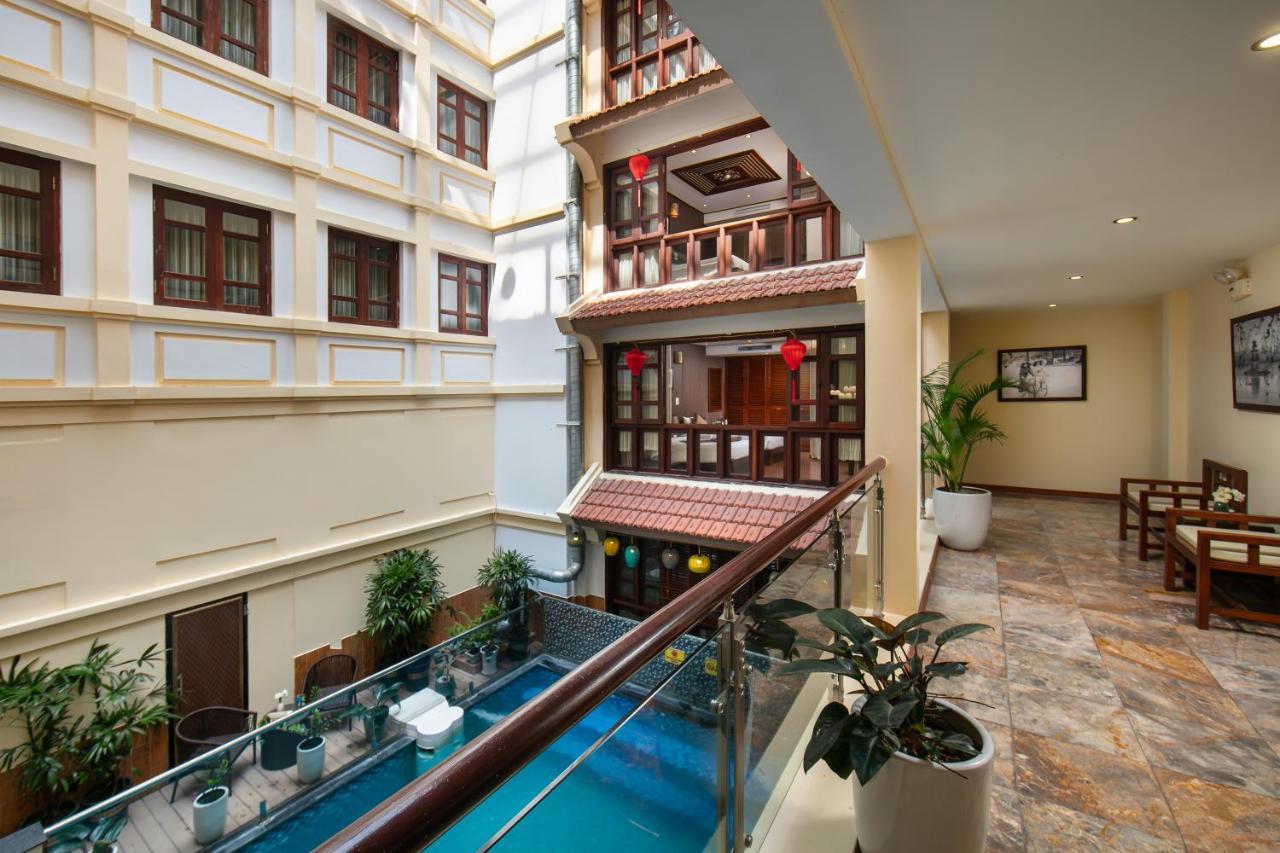 Hanoi Nostalgia Hotel & Spa Экстерьер фото